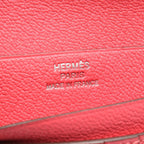 Hermès Bearn · Chèvre · Rose Azalée