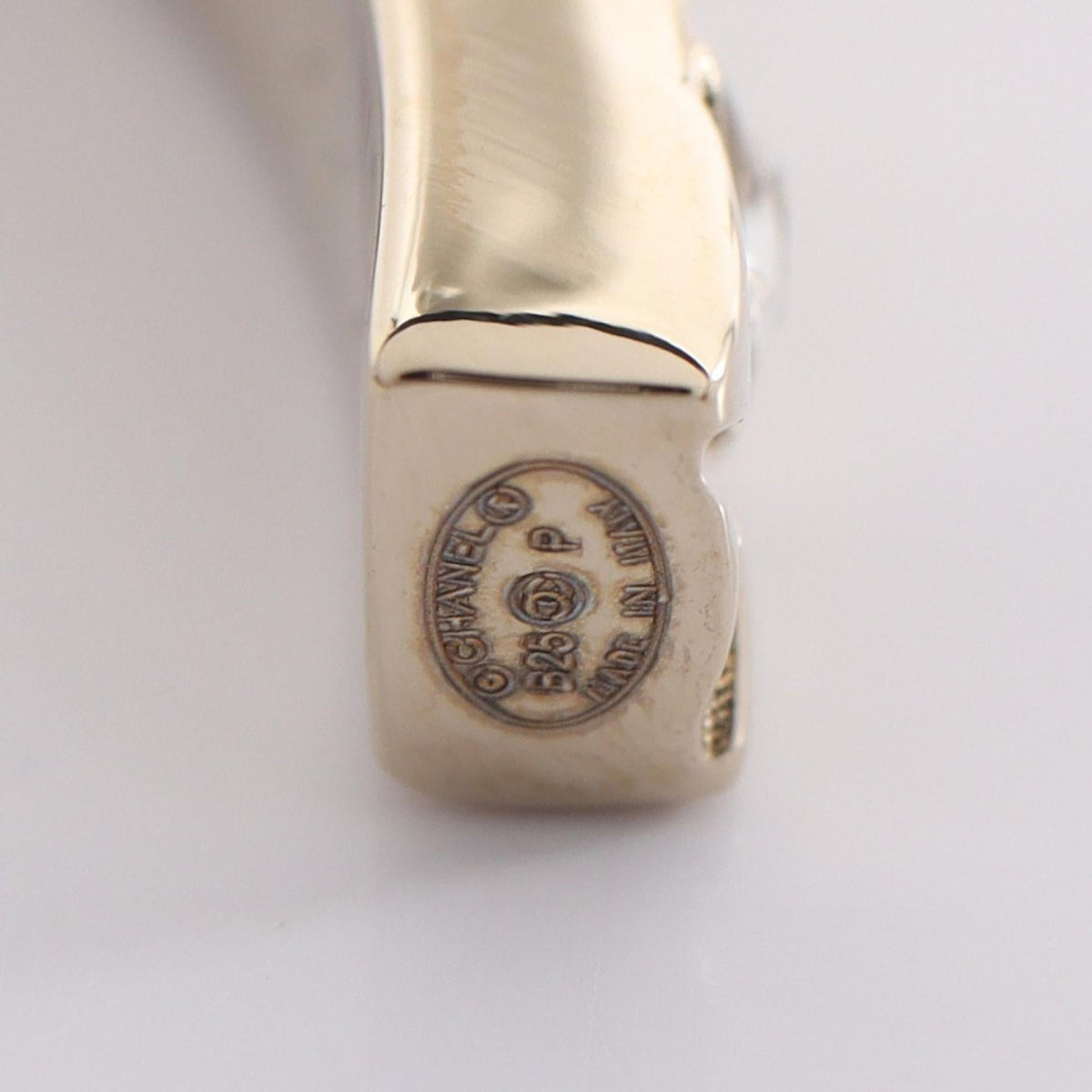 CHANEL COCO Hoop Earrings · Rhinestone