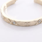 CHANEL COCO Hoop Earrings · Rhinestone