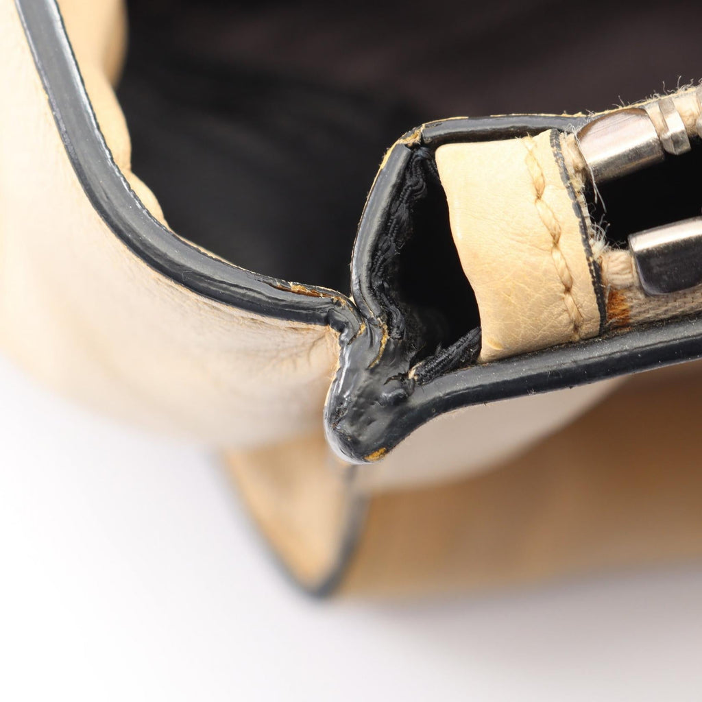 Prada Triangle Logo · Leather Tote