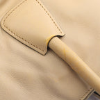 Prada Triangle Logo · Leather Tote
