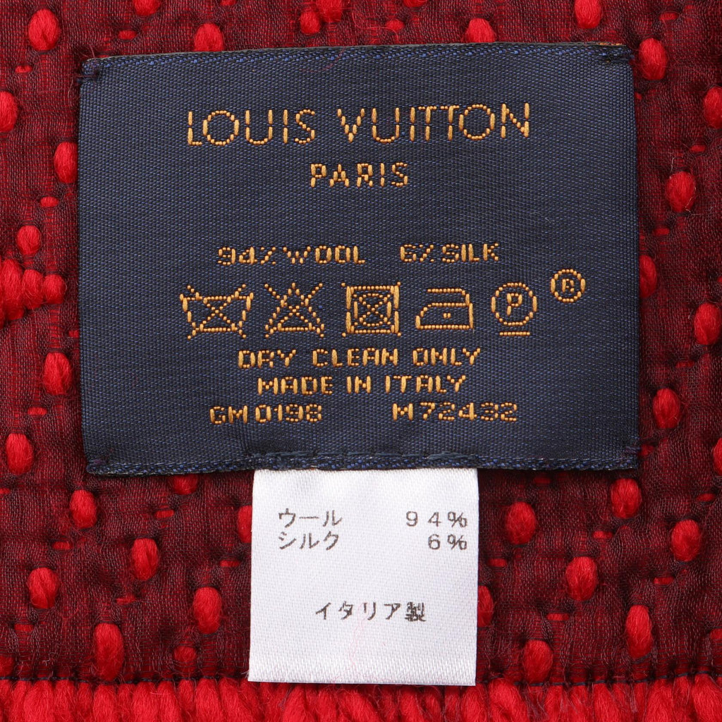 Louis Vuitton Écharpe Logomania · Wool Silk