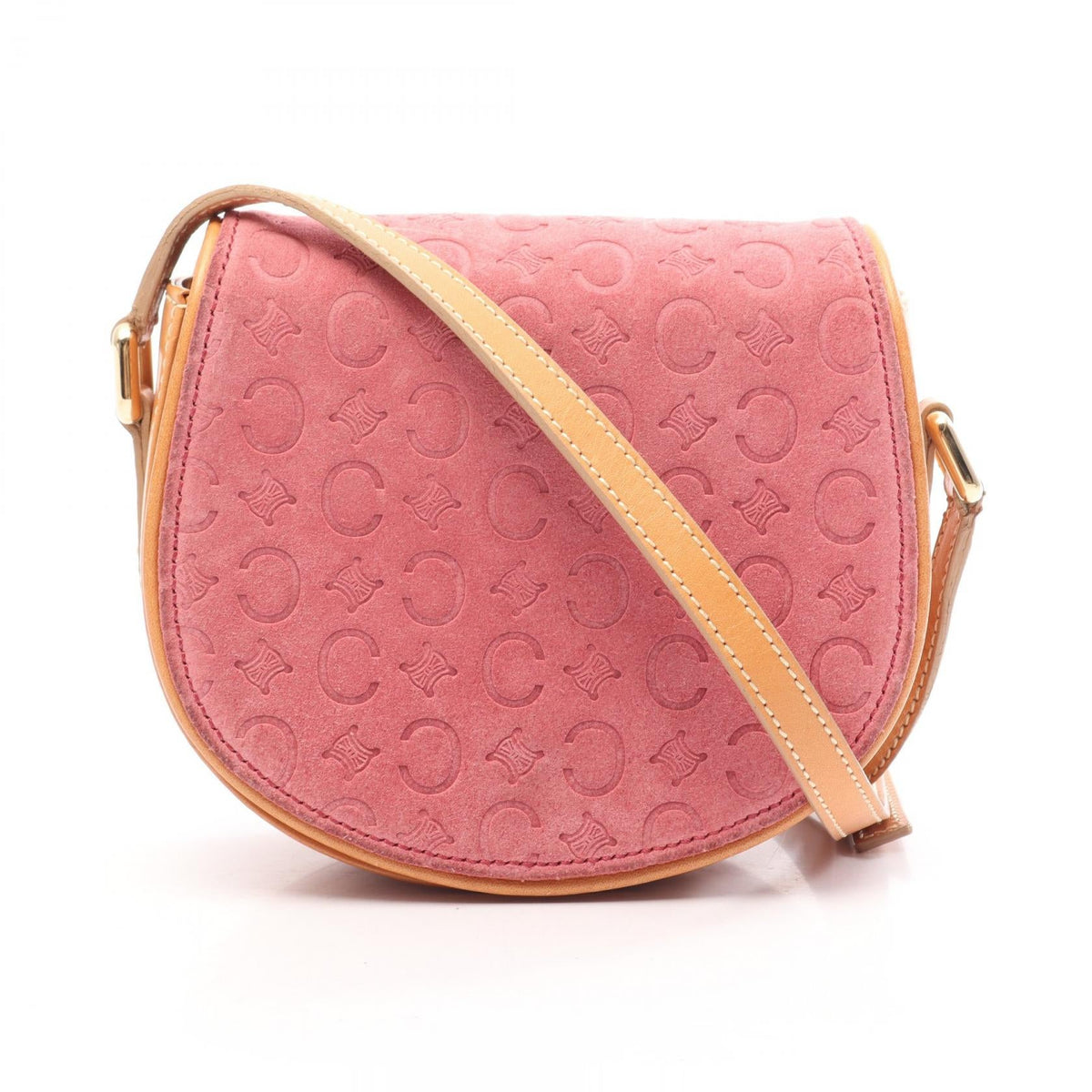 Celine C Macadam · Suede Leather