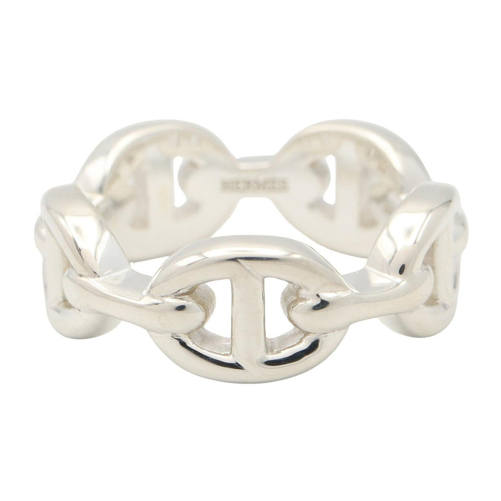 Hermès Enchaînée PM · Sterling Silver Ring