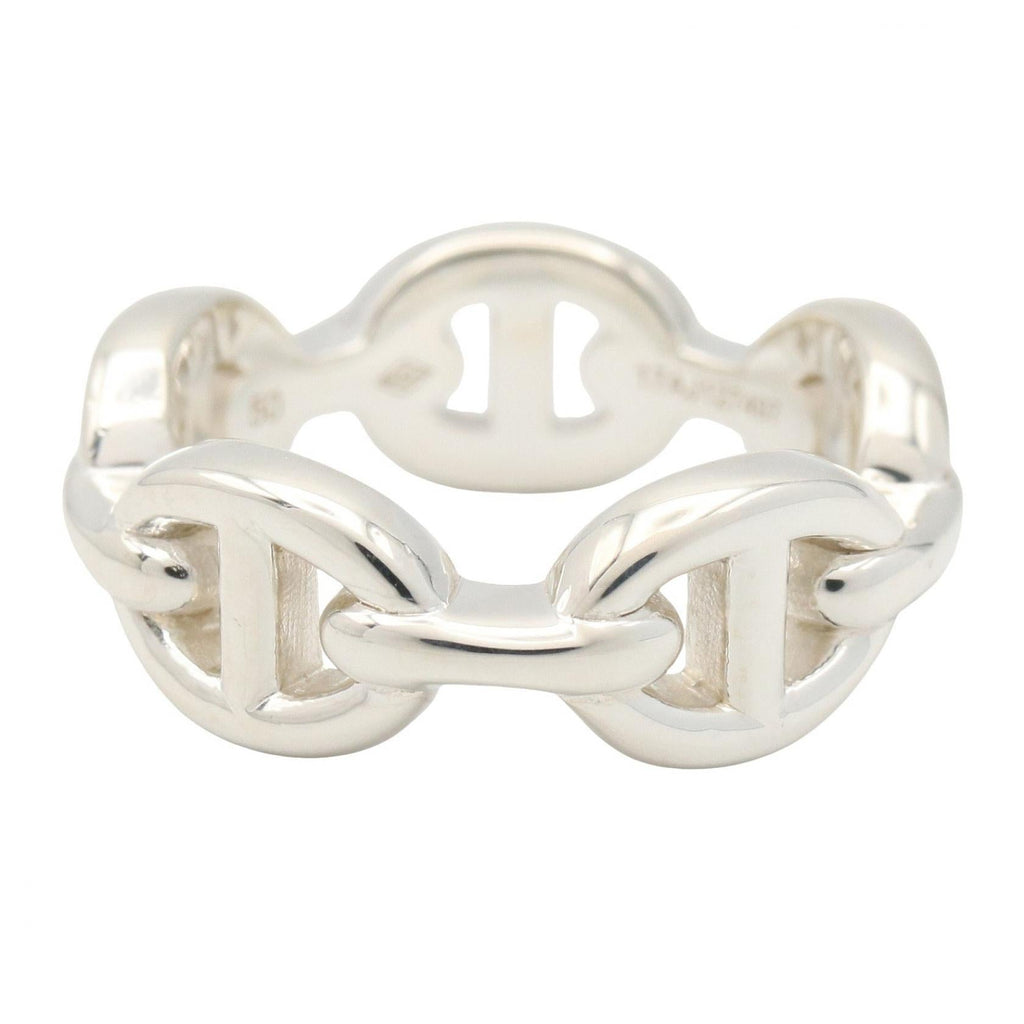 Hermès Enchaînée PM · Sterling Silver Ring