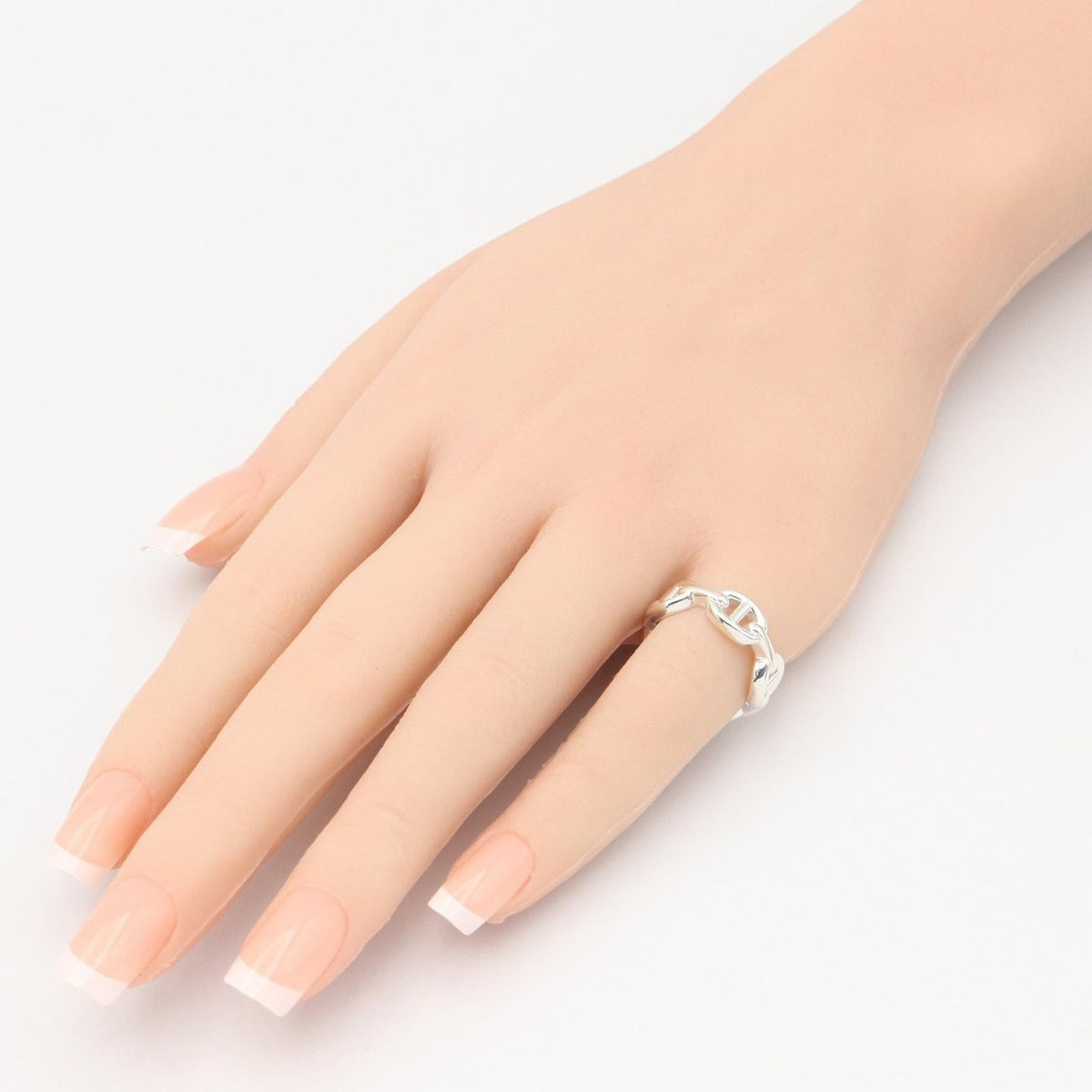 Hermès Enchaînée PM · Sterling Silver Ring