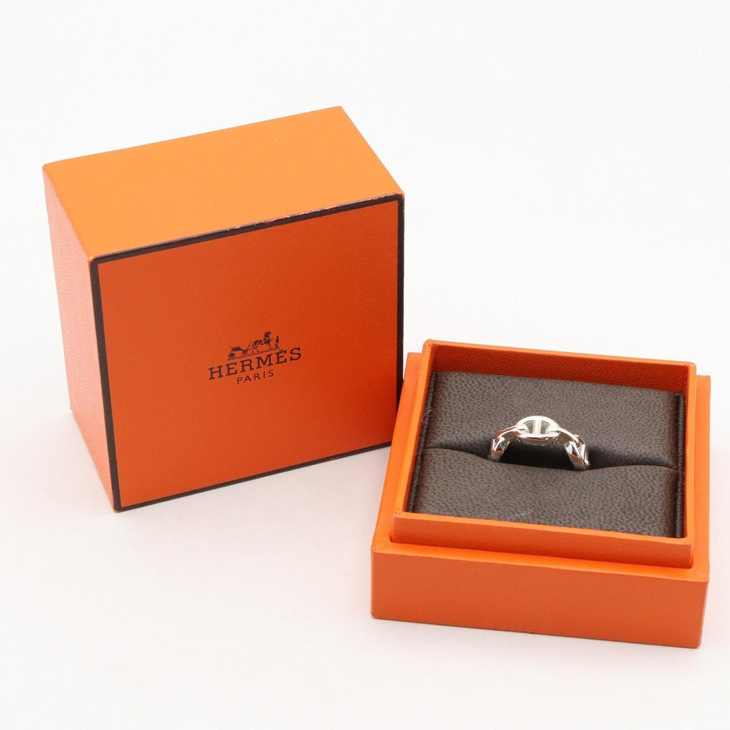 Hermès Enchaînée PM · Sterling Silver Ring