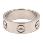 Cartier Love · 18K White Gold Ring