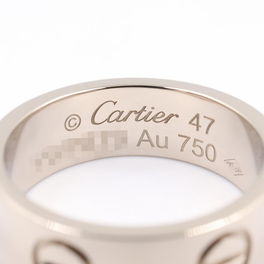 Cartier Love · 18K White Gold Ring