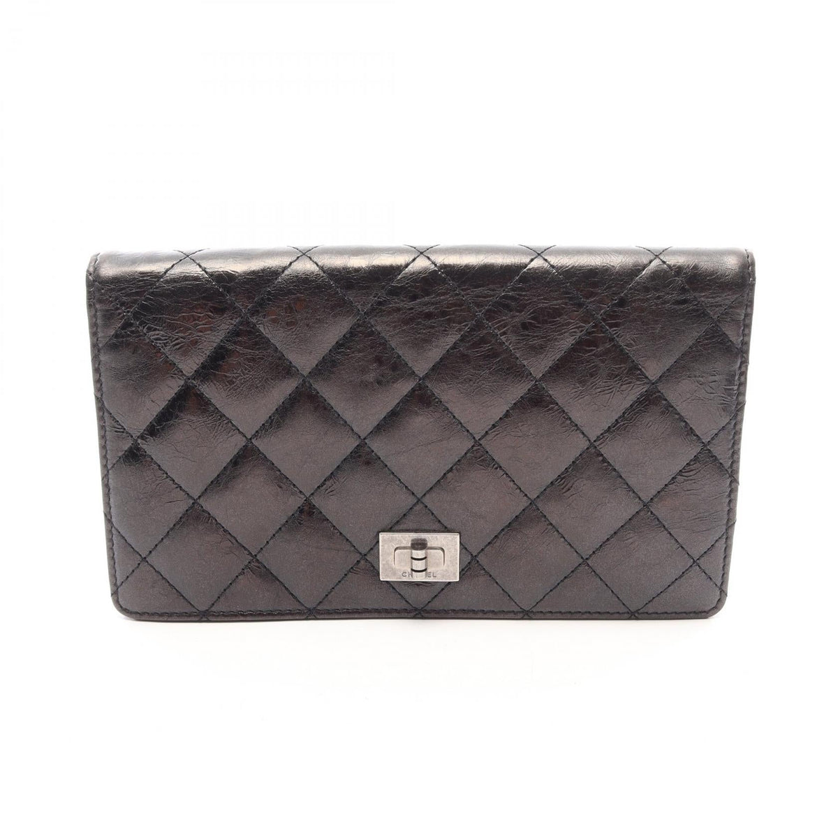 Chanel 2.55 Matelassé · Long Wallet