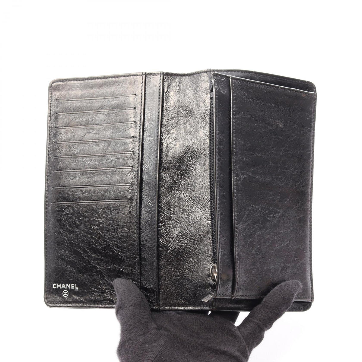 Chanel 2.55 Matelassé · Long Wallet