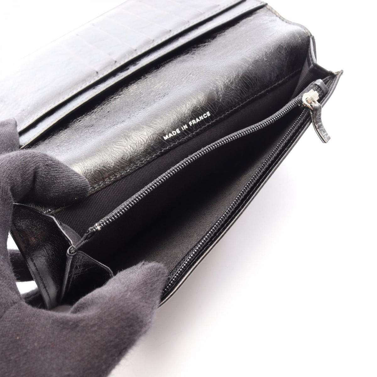Chanel 2.55 Matelassé · Long Wallet