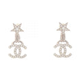 Chanel COCO Mark · Star Earrings · Rhinestone
