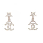 Chanel COCO Mark · Star Earrings · Rhinestone