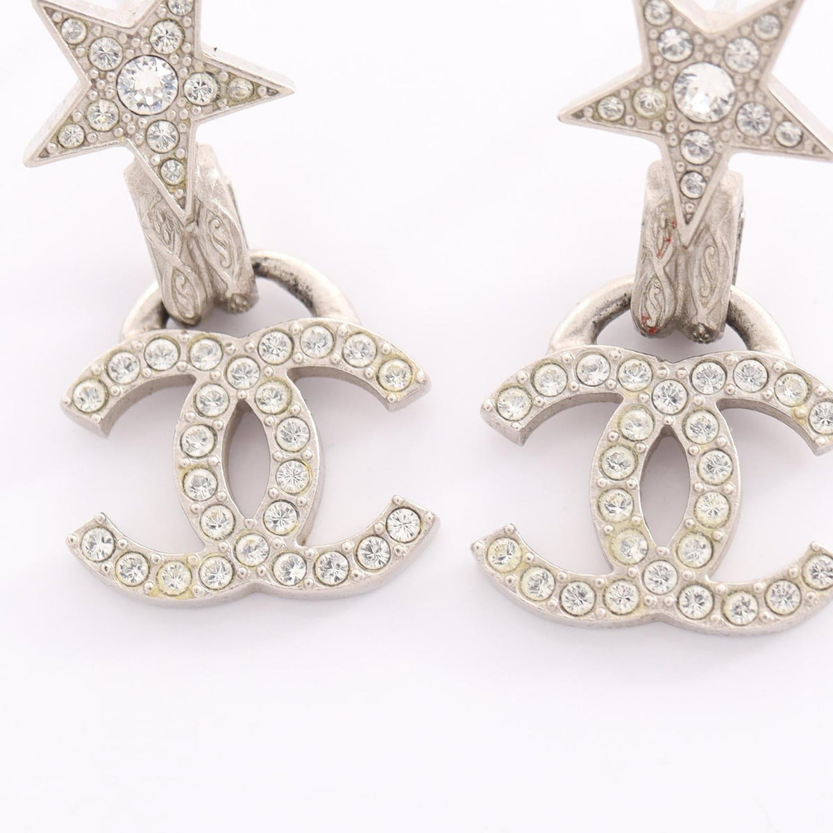 Chanel COCO Mark · Star Earrings · Rhinestone