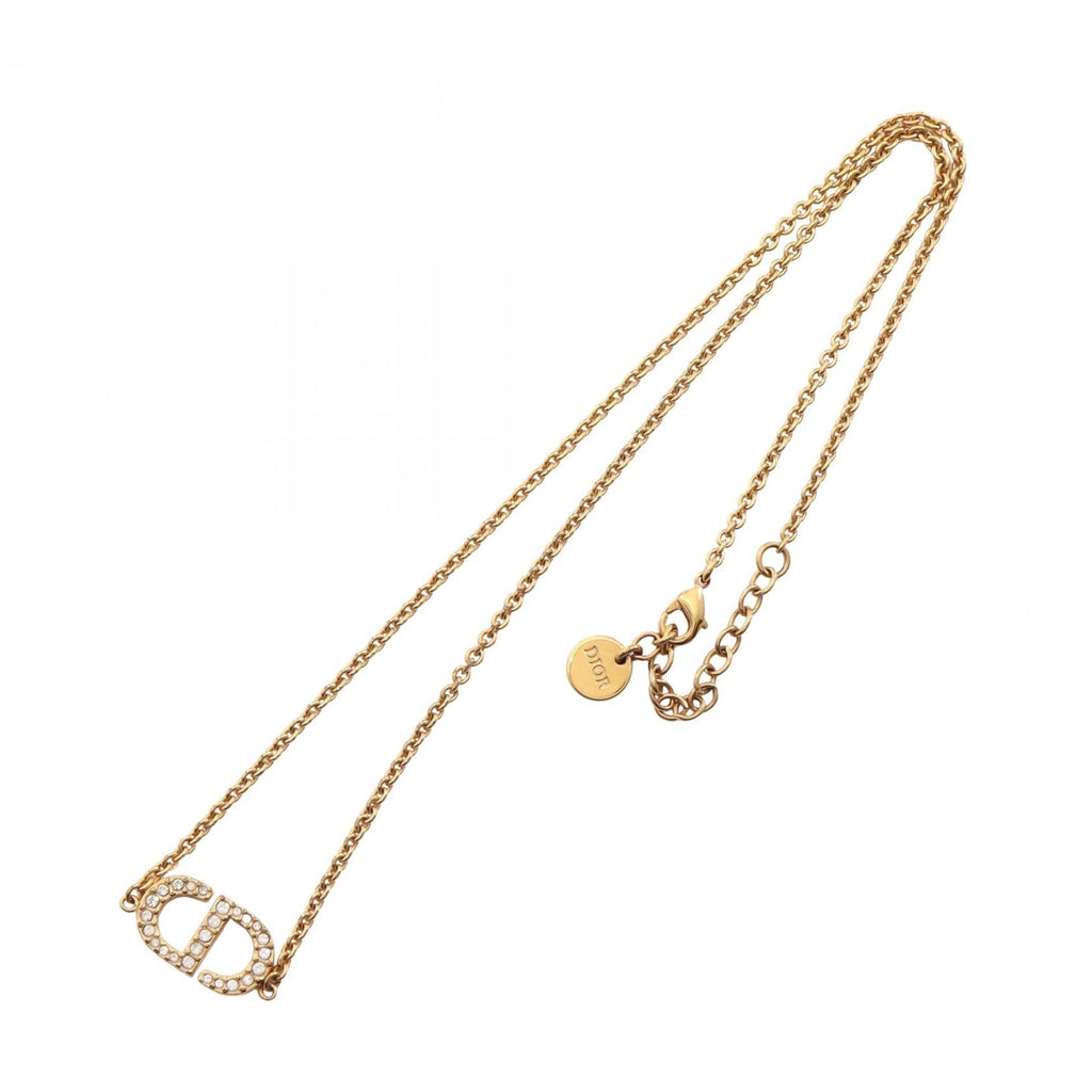 Dior Petit CD · Crystal Pendant Necklace