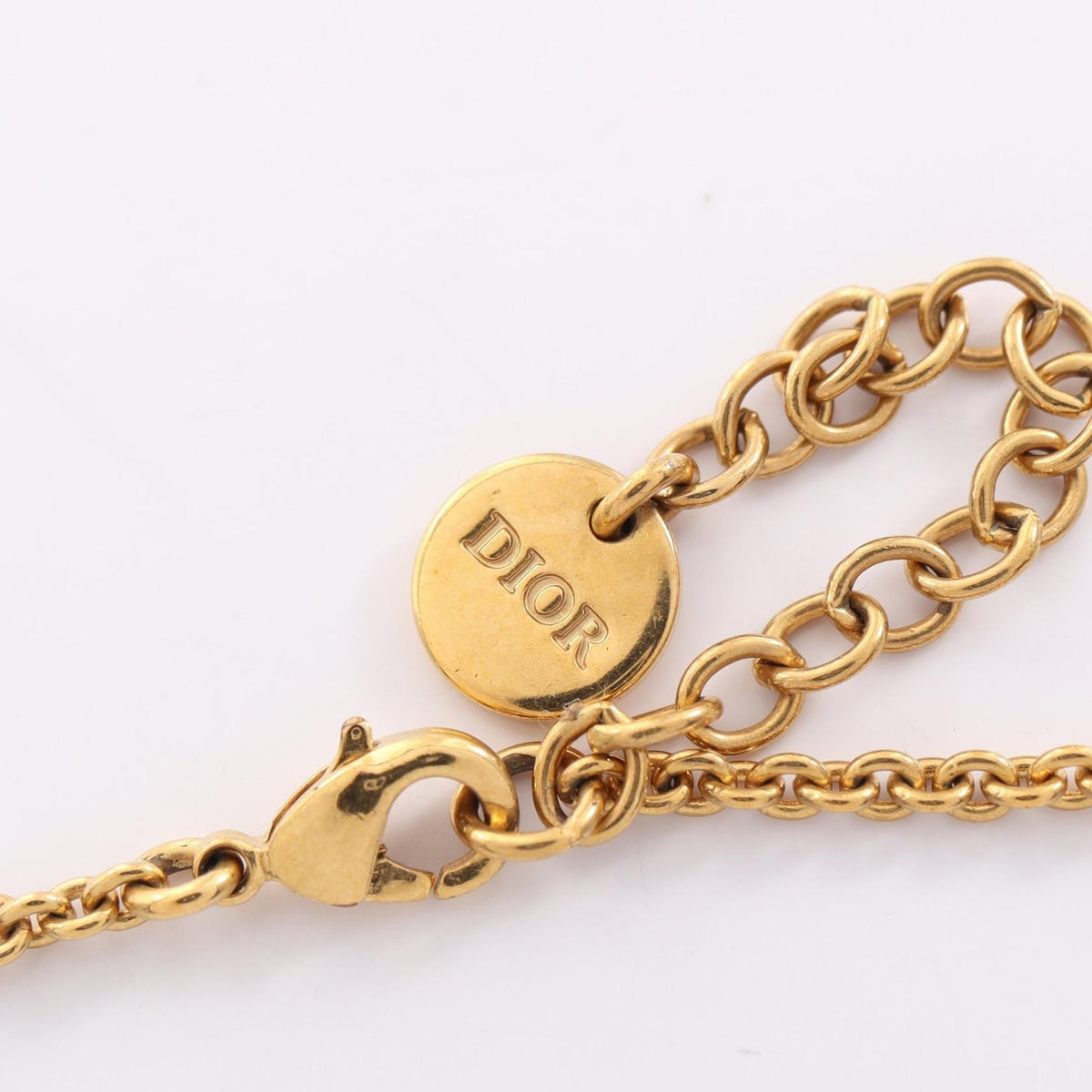 Dior Petit CD · Crystal Pendant Necklace