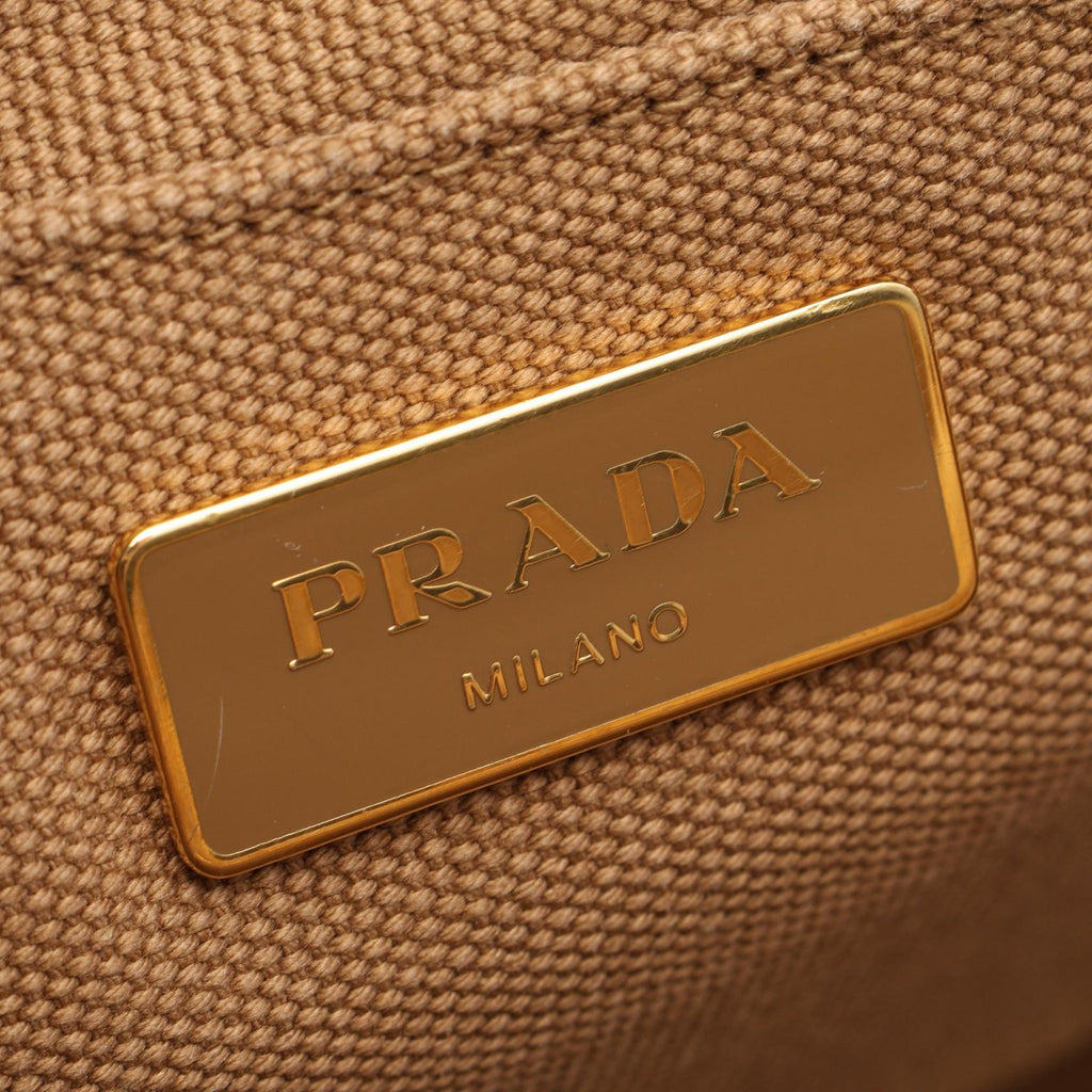 PRADA Canapa · Canvas Tote