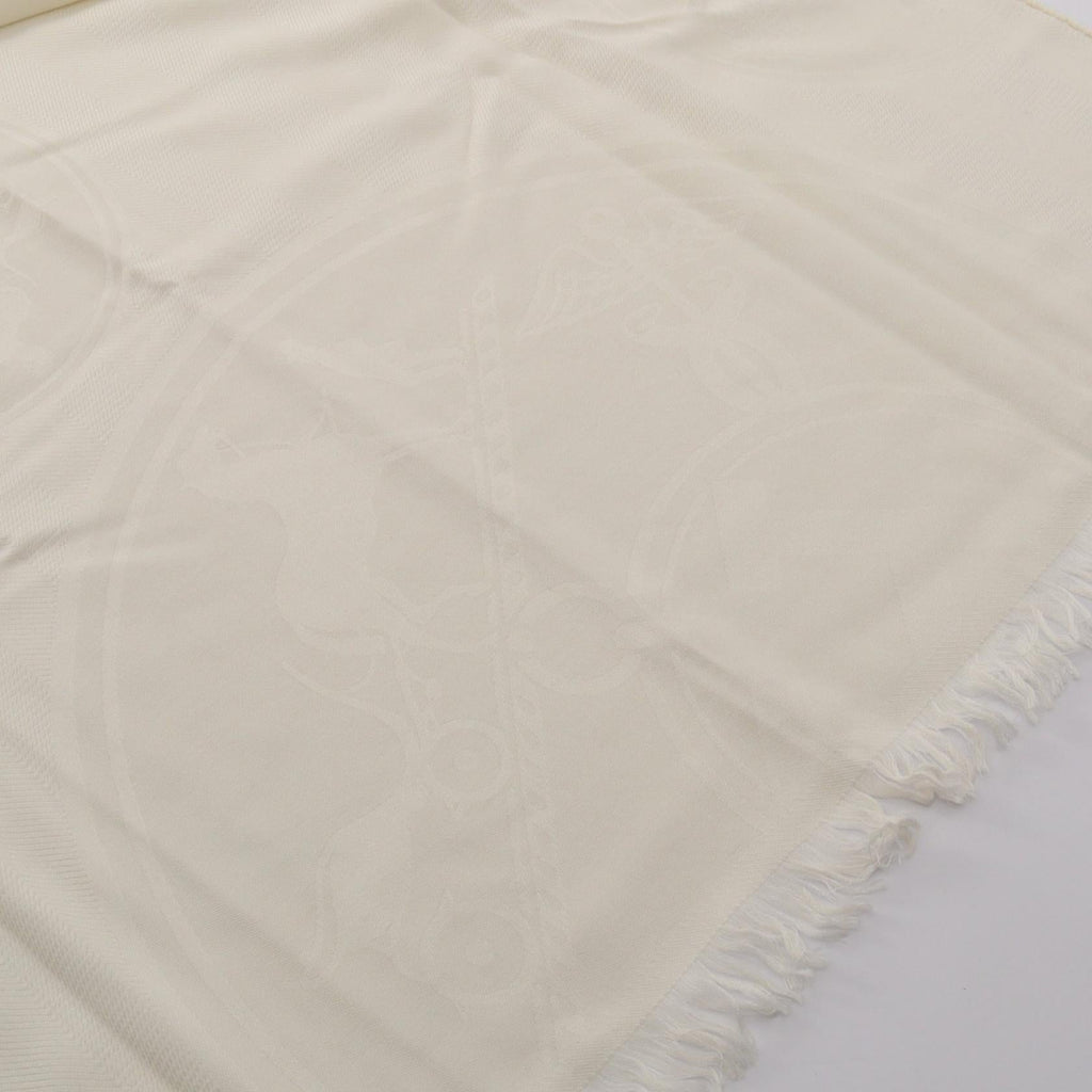 Hermès New Libris · Ivoire · Silk Cashmere