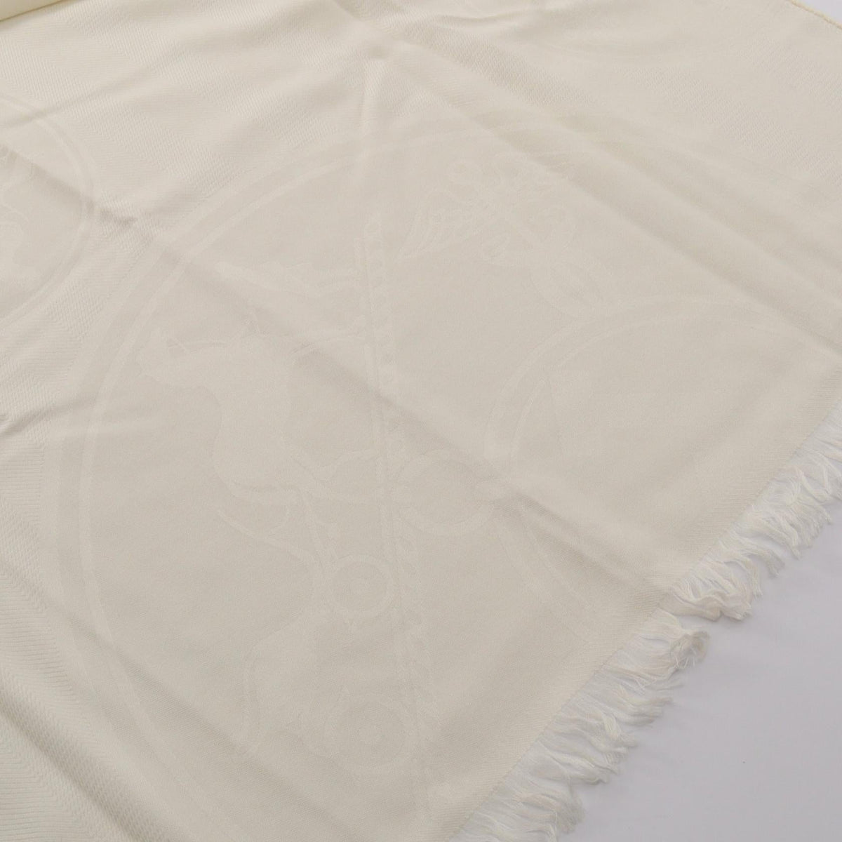 Hermès New Libris · Ivoire · Silk Cashmere