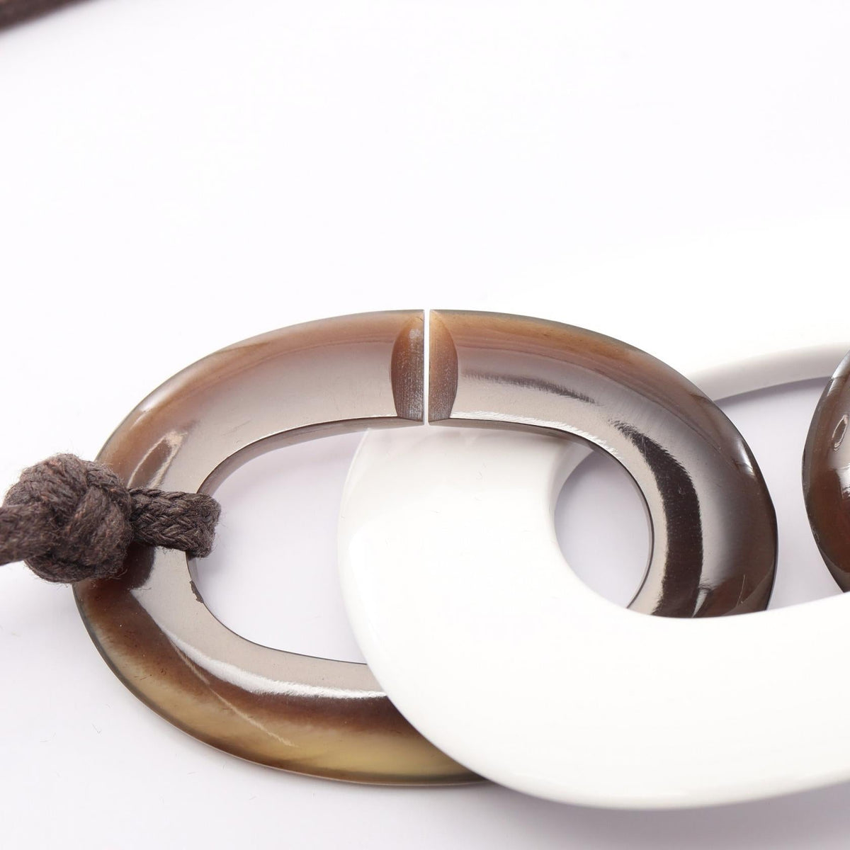 Hermès Caramba · Buffalo Horn Necklace