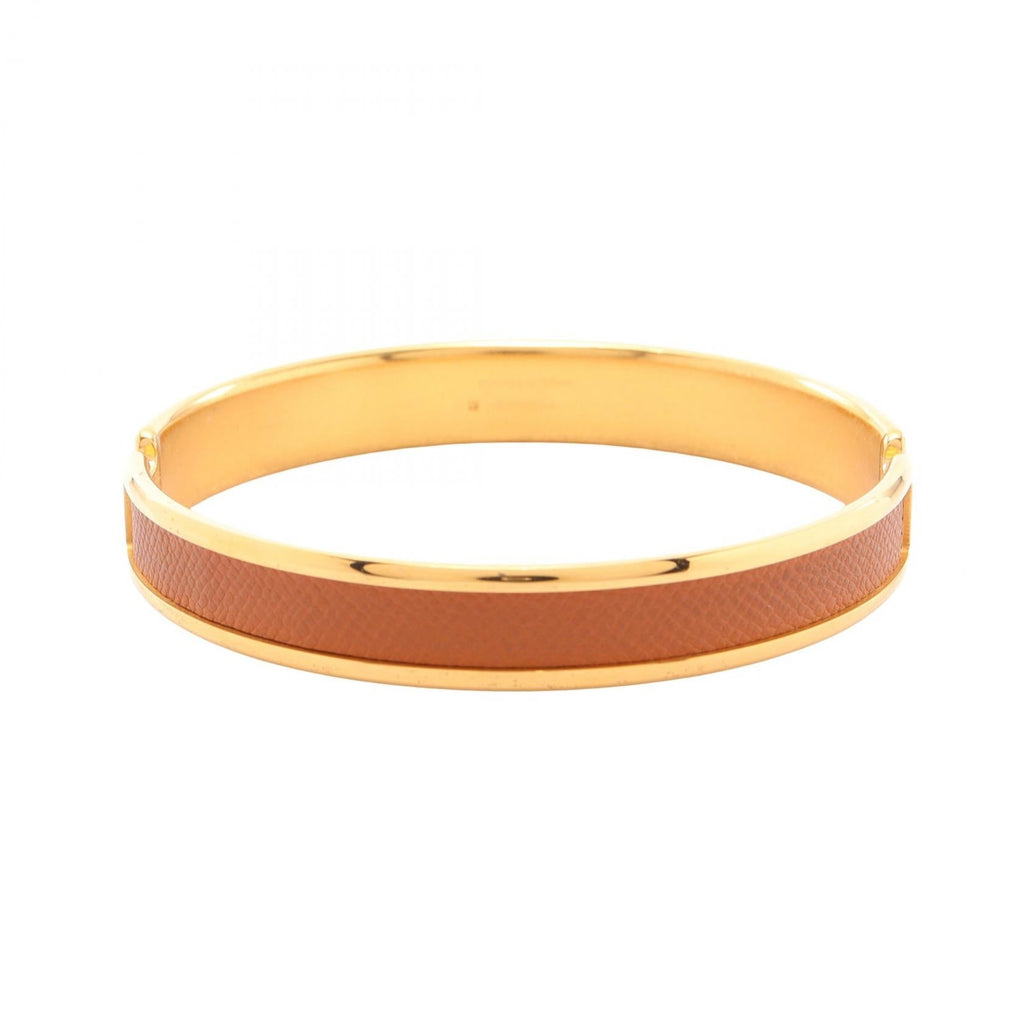 Hermès Olympe · Leather Bangle