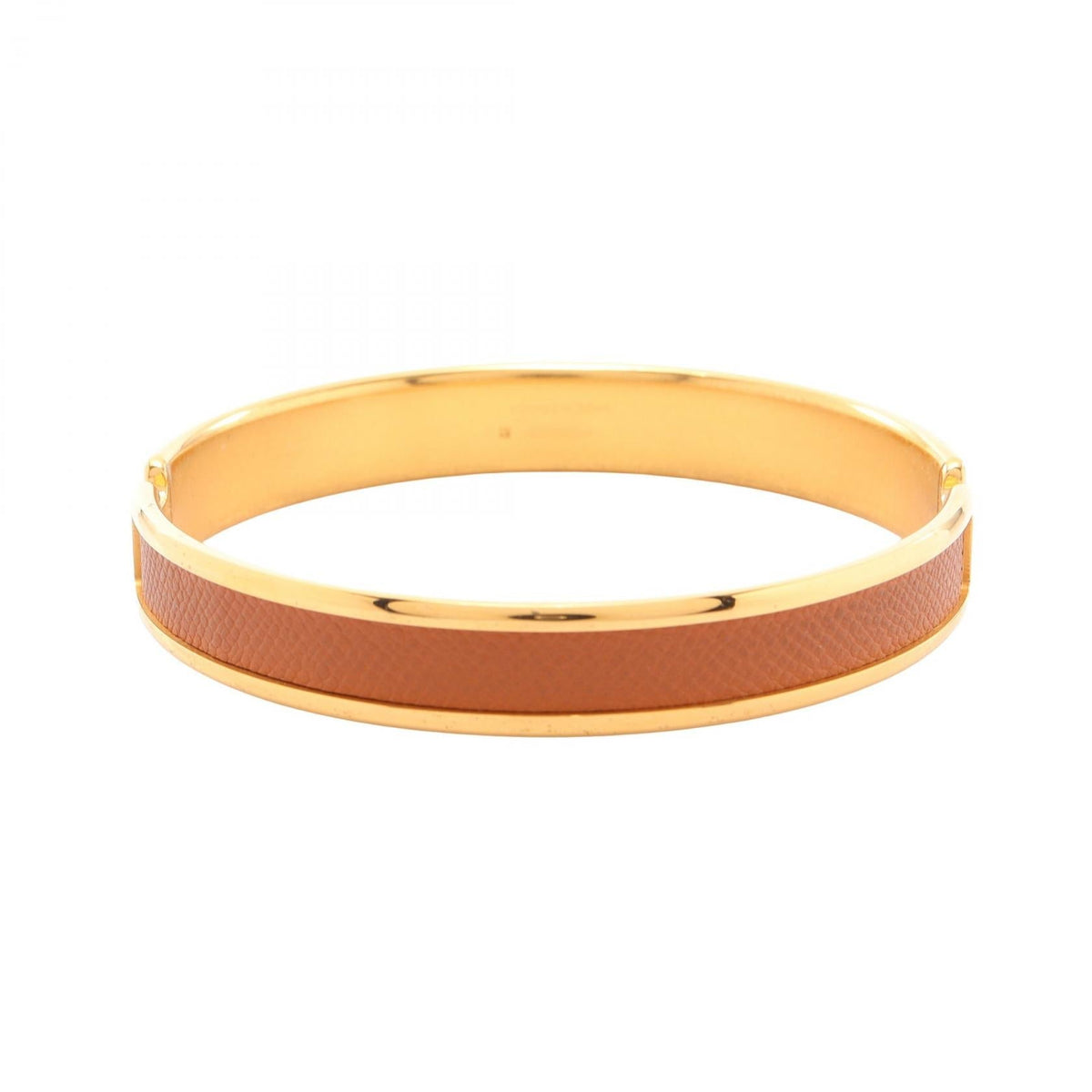 Hermès Olympe · Leather Bangle