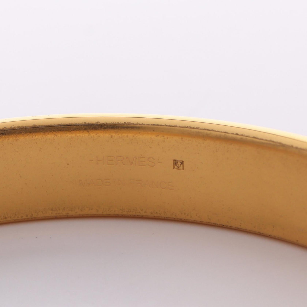 Hermès Olympe · Leather Bangle