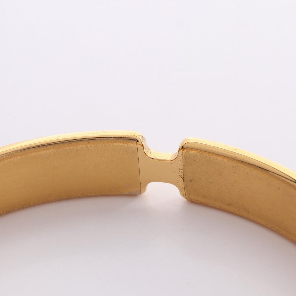 Hermès Olympe · Leather Bangle