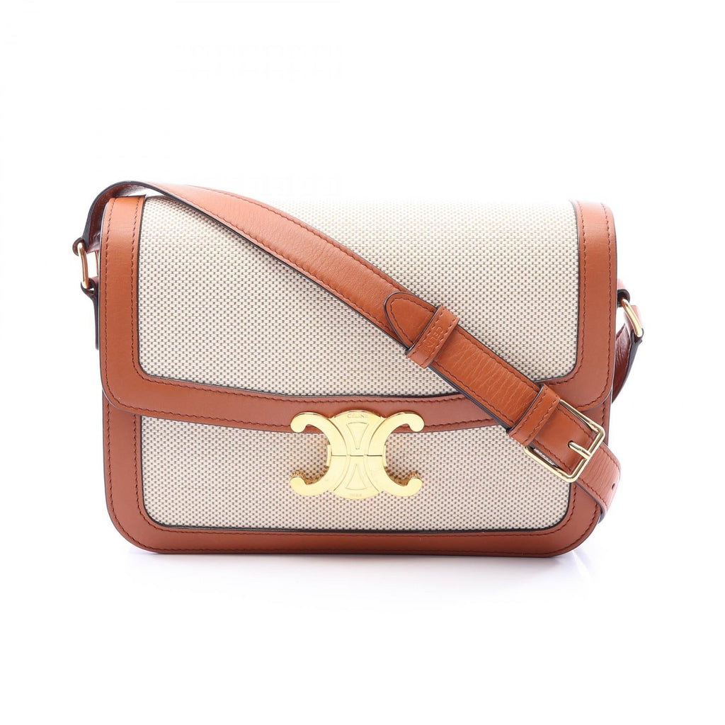 CELINE Classic Triomphe · Canvas Leather