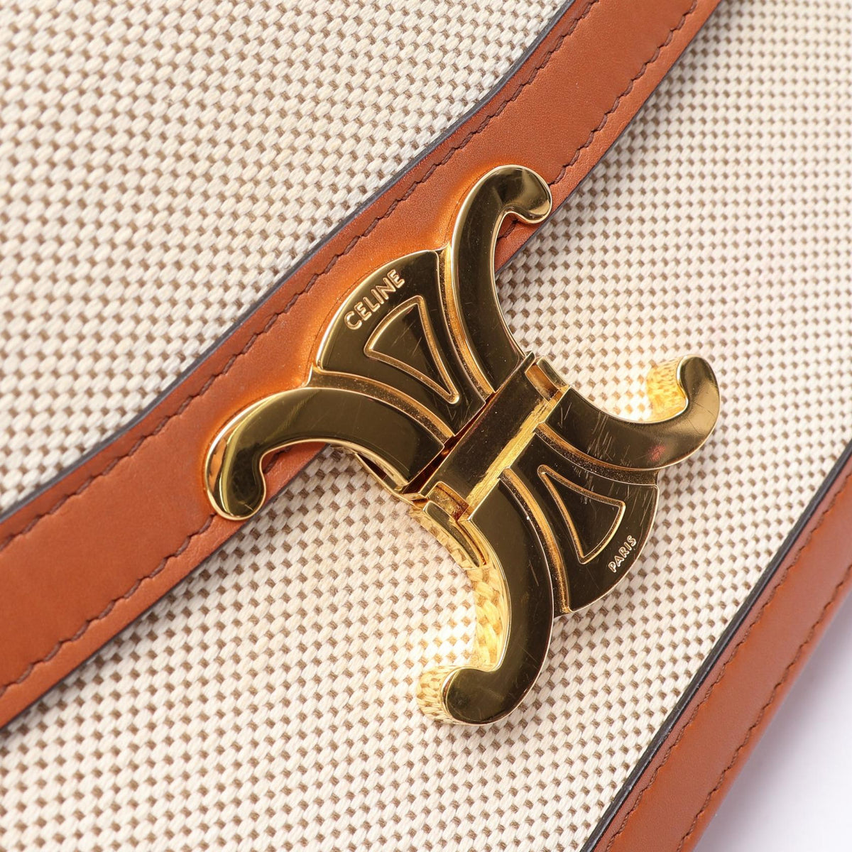 CELINE Classic Triomphe · Canvas Leather