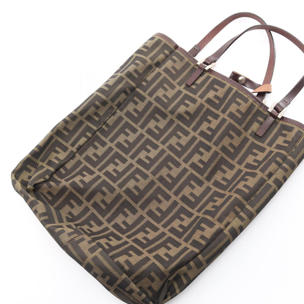 Fendi Zucca · Canvas Tote