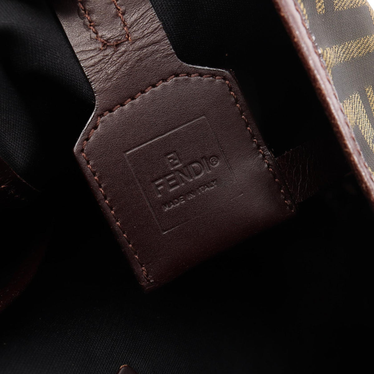 Fendi Zucca · Canvas Tote
