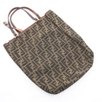 Fendi Zucca · Canvas Tote