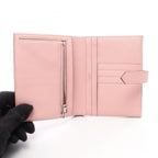 Hermès Bearn Compact · Chèvre · Rose Sakura
