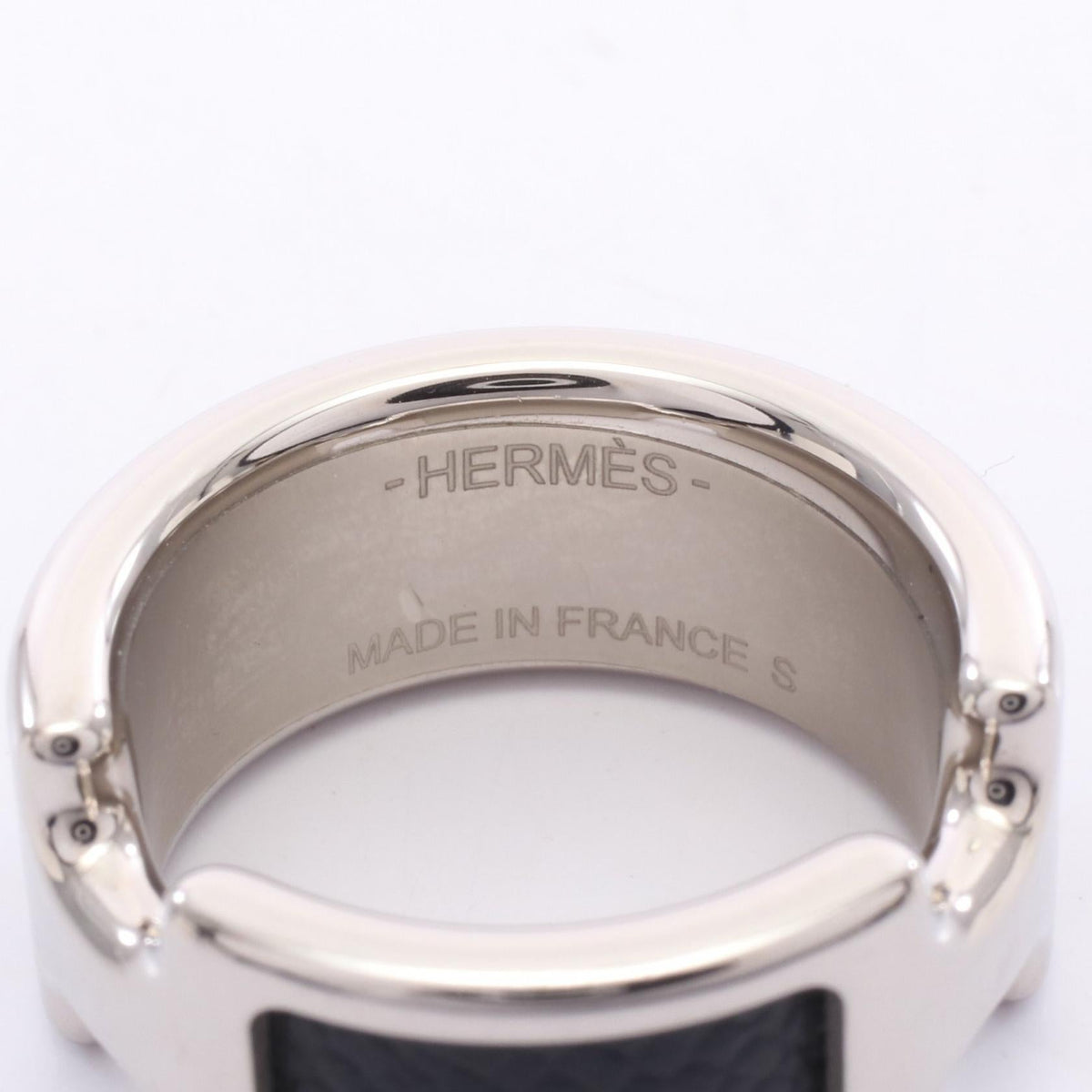 Hermès Olympe PM · Leather & Metal Ring