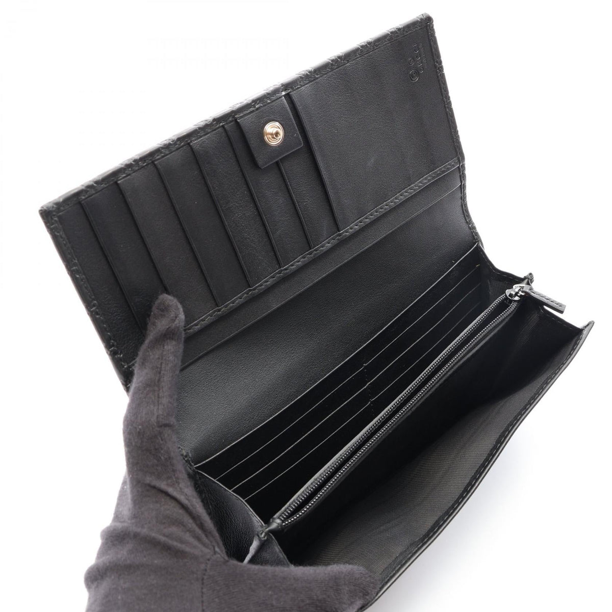 Gucci Micro Guccissima · Bifold Wallet