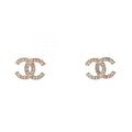 CHANEL COCO Mark · Rhinestone Earrings