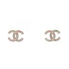 CHANEL COCO Mark · Rhinestone Earrings