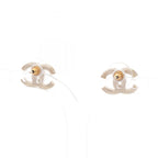 CHANEL COCO Mark · Rhinestone Earrings
