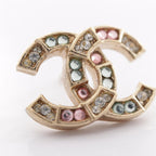 CHANEL COCO Mark · Rhinestone Earrings