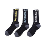 Chrome Hearts Logo Embroidered Socks Set