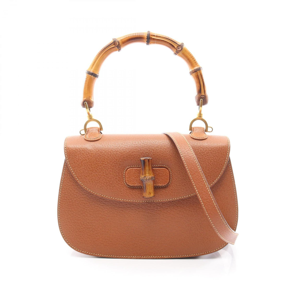 Gucci Bamboo · Leather Crossbody