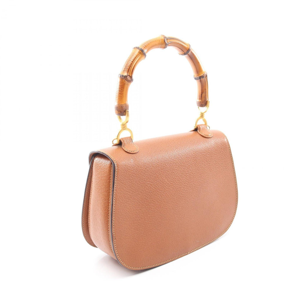 Gucci Bamboo · Leather Crossbody