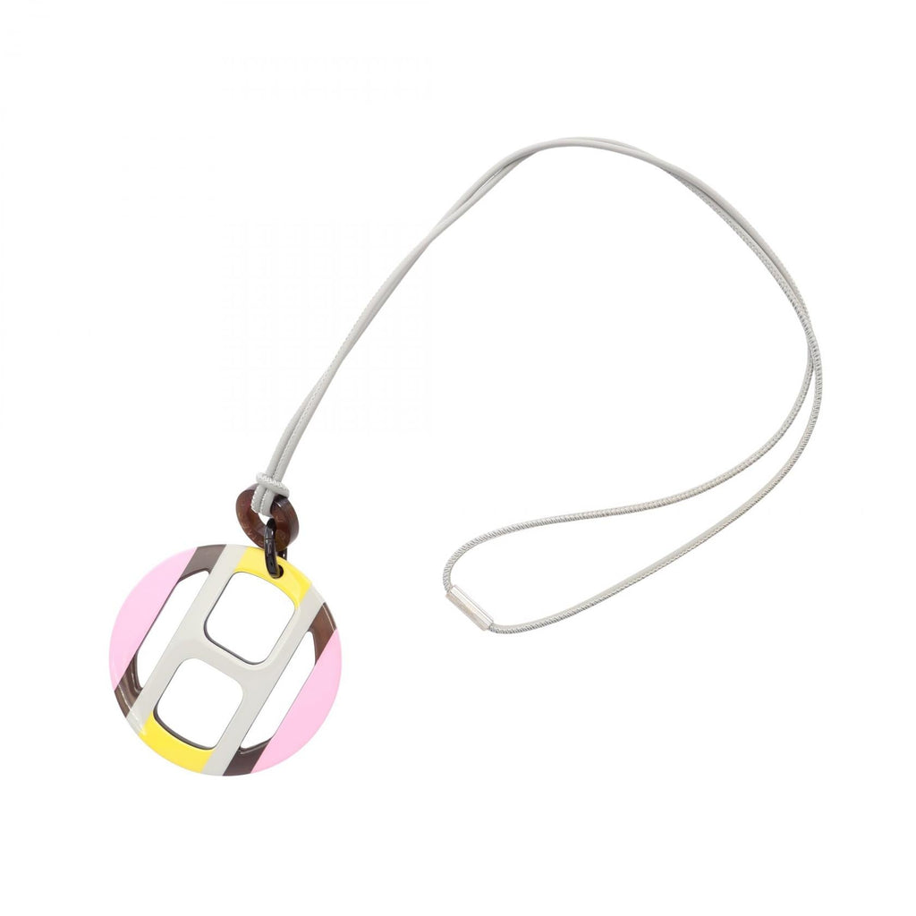Hermès H Equip · Buffalo Horn Necklace