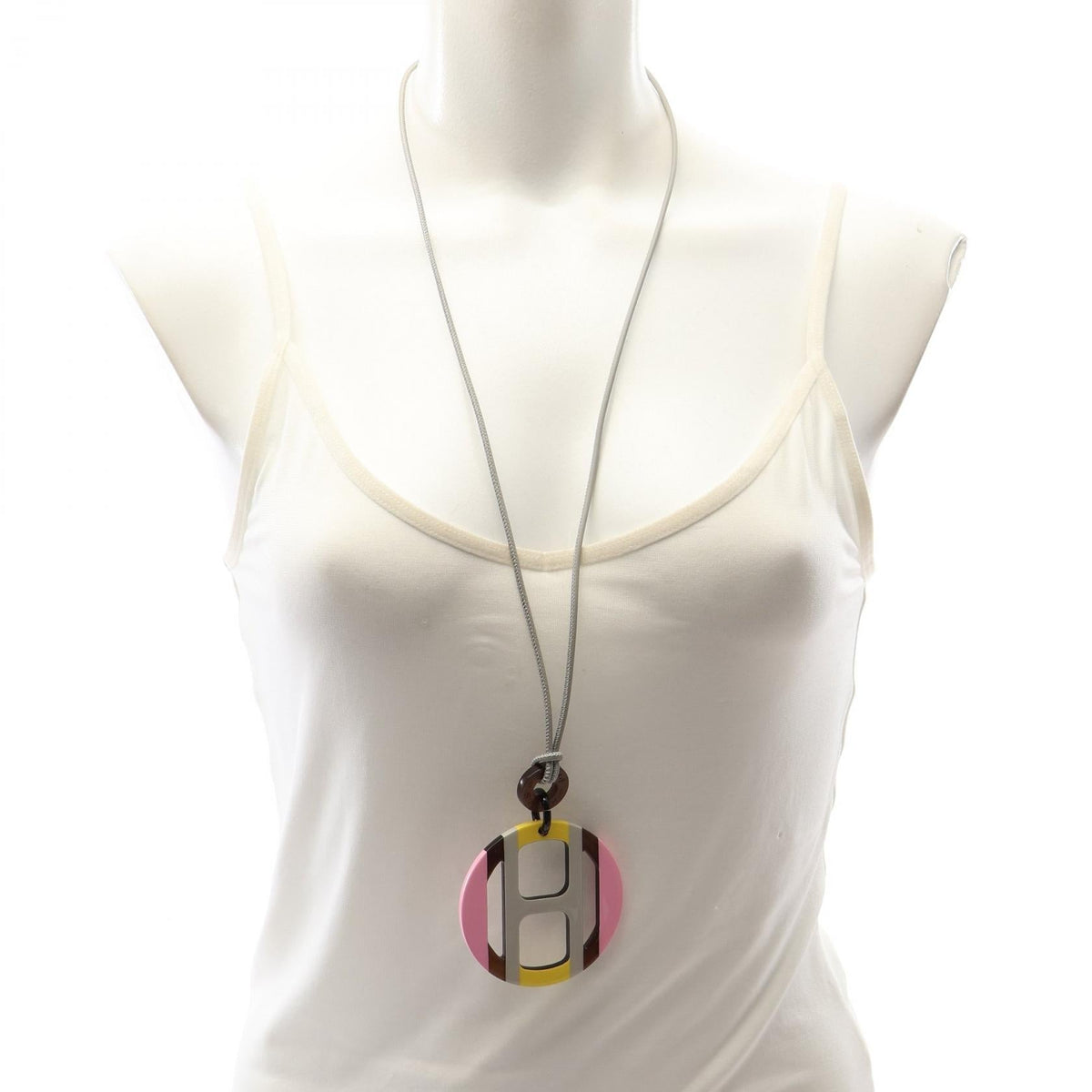 Hermès H Equip · Buffalo Horn Necklace