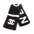 CHANEL Shearling Scarf · COCO Mark