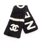 CHANEL Shearling Scarf · COCO Mark