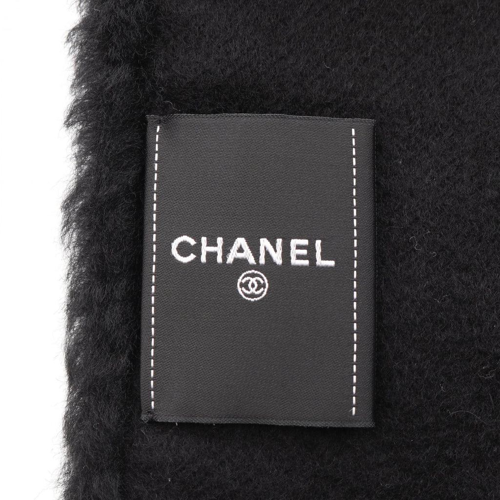 CHANEL Shearling Scarf · COCO Mark