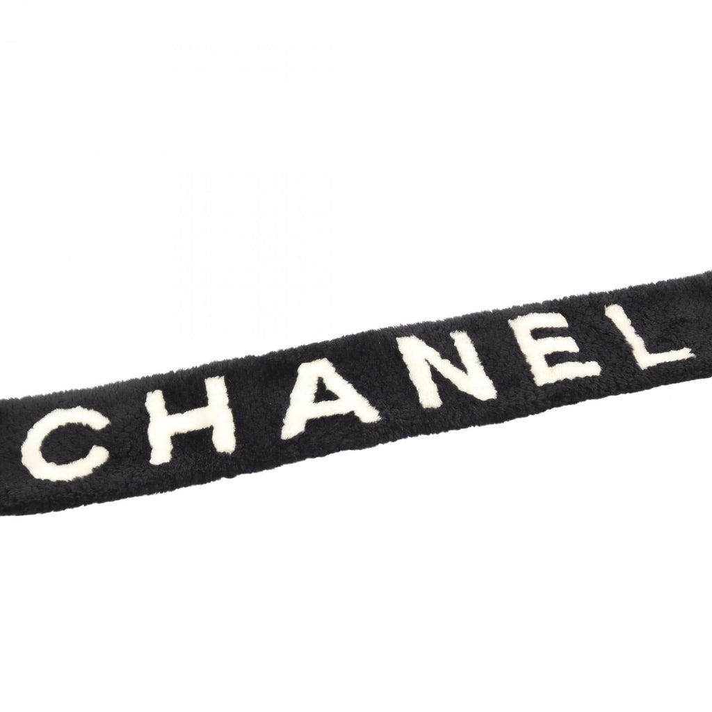 CHANEL Shearling Scarf · COCO Mark